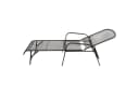 TPFGarden Gartenliege GLASGOW Streckmetall grau Bild 1