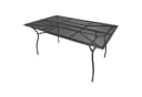 TPFGarden Gartentisch GLASGOW Streckmetall Dunkelgrau Bild 2