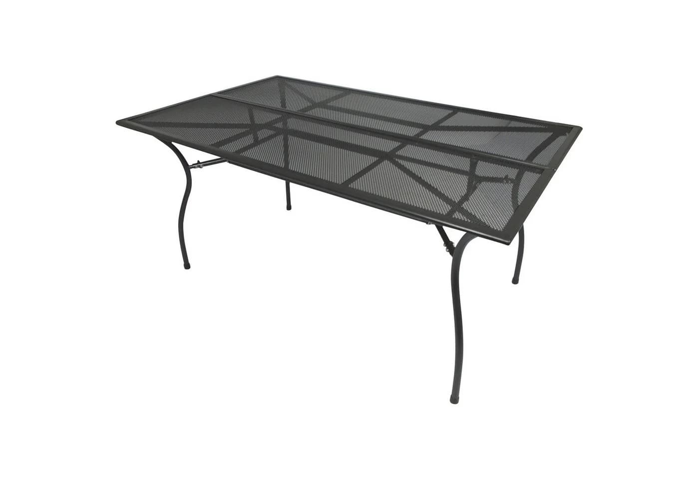 TPFGarden Gartentisch GLASGOW Streckmetall Dunkelgrau - Bild 2