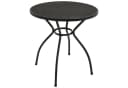 TPFGarden Gartentisch GLASGOW Streckmetall Rund Anthrazit Outdoor Esstisch Bild 2