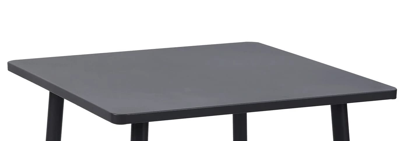 TPFGarden Bistrotisch BIRKENHEAD Stahl Grau