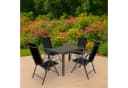 TPFGarden Garten-Essgruppe ASHFORD Grau/Schwarz Aluminium Bild 4