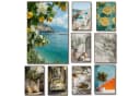 TPFLiving Kunstdruck Italienische Landschaften Leinwandbild 30x42cm Bild 3