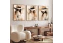 TPFLiving Leinwandkunstdruck Abstraktes Frauenporträt Beige Braun Bild 4
