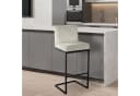 TPFLiving Barhocker Samt Creme Bild 2