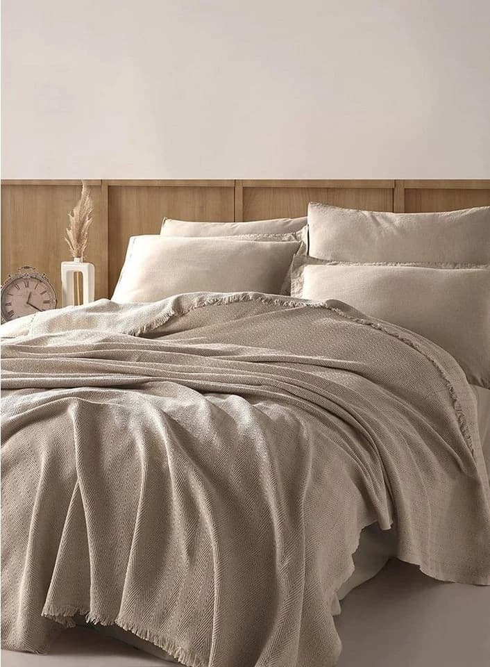 BOHORIA Tagesdecke 220x240cm 100% Baumwolle Sera