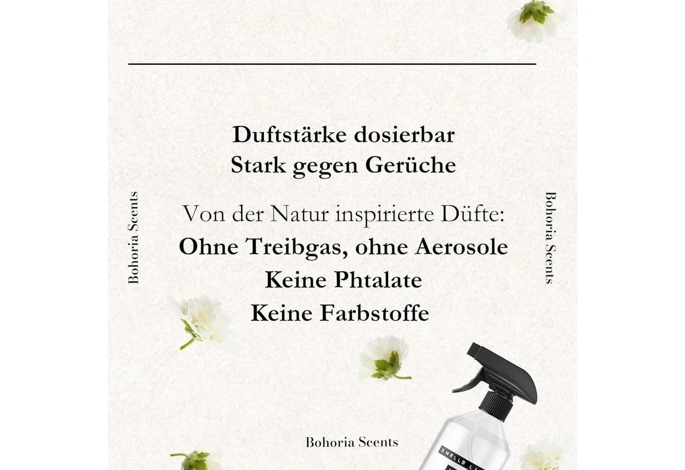 BOHORIA Raumduft-Nachfüllflasche 1000ml Raumspray Refill Frische Wäsche - Bild 4