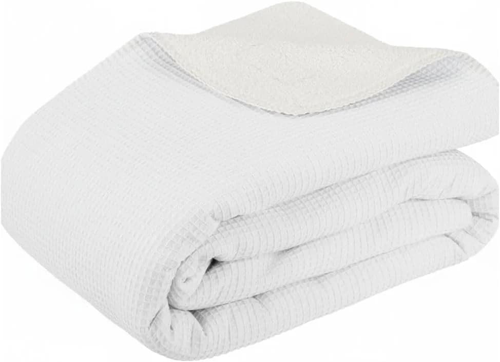 BOHORIA Kuscheldecke 110x170 cm Baumwolle Polyester Pearl - Bild 2