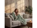 BOHORIA Kuscheldecke 110x170 cm Baumwolle Polyester Pearl Bild 3