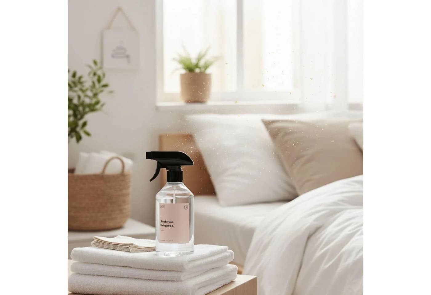 BOHORIA Raumspray Baby Powder 500 ml - Puderig & Beruhigend ohne Aerosol