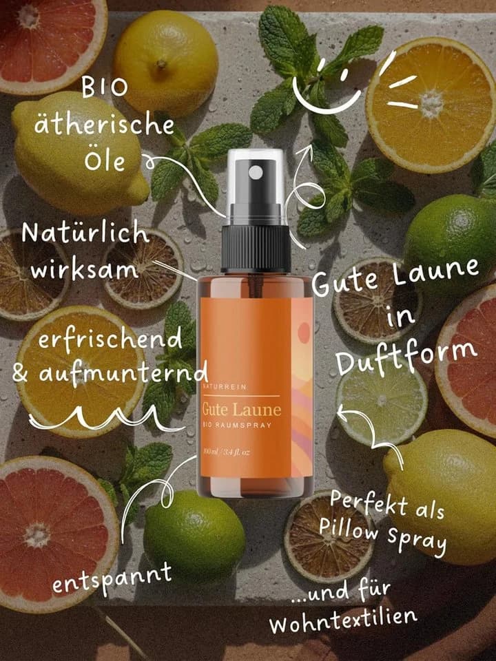 BOHORIA BIO-Raumspray Lavendel & Orange Natürlicher Raumduft - Bild 5
