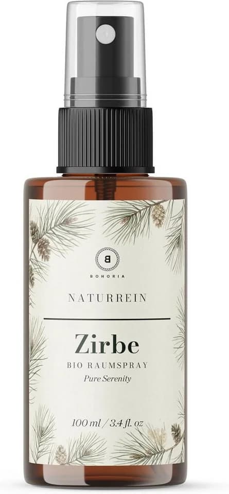 BOHORIA Raumduft Zirbe Raumspray 100 ml – Ätherische Öle Zirbenholz - Bild 4