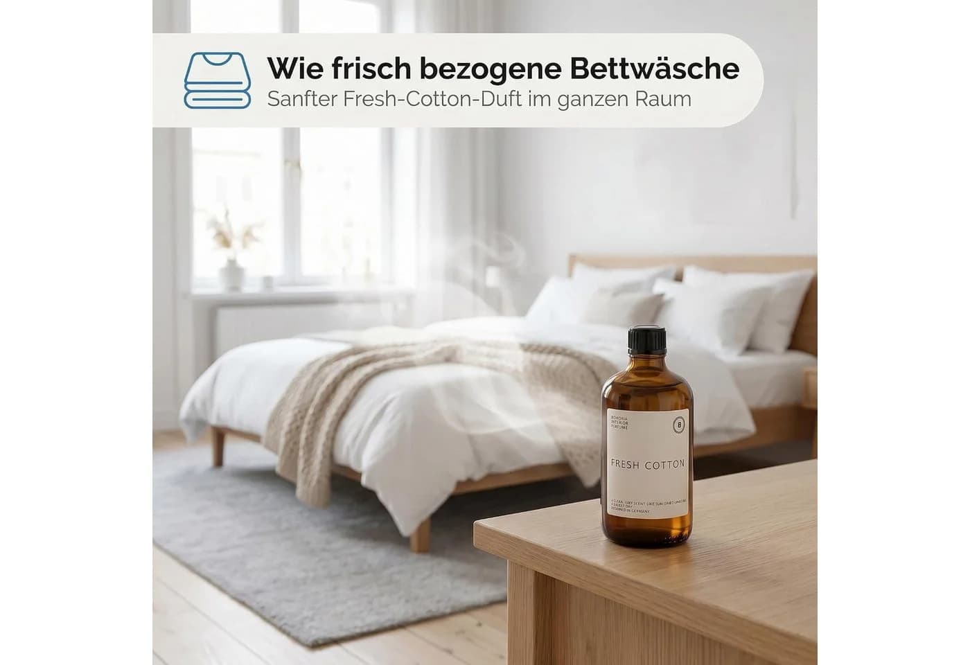 BOHORIA Raumduft Essenz Bergamot & Cedarwood 100 ml – Duftöl für Diffuser - Bild 3