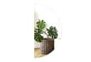 Tulup LED-Lichtspiegel Halbrund Wandspiegel mit Beleuchtung Bild 2