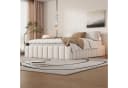SOFTWEARY Futonbett mit Lattenrost und 4 Schubladen 140x200 cm Samt Bild 4