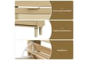 SOFTWEARY Schuhkipper Schuhschrank 100 cm 4 Klappen schmal Bild 5