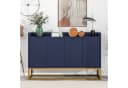 SOFTWEARY Sideboard Blau Holzwerkstoff Wohnzimmerschrank Bild 4