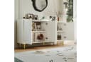 SOFTWEARY Sideboard Weiß Matt 160 cm Bild 3
