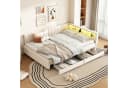 SOFTWEARY Stauraumbett mit LED, Schubladen & USB-Anschluss Bild 1