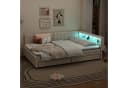 SOFTWEARY Stauraumbett mit LED, Schubladen & USB-Anschluss Bild 4