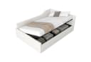 SOFTWEARY Stauraumbett Polsterbett Beige mit Lattenrost Bild 2