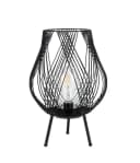 Dehner LED Solarleuchte Romy Gartenlaterne Schwarz Solar Bild 2