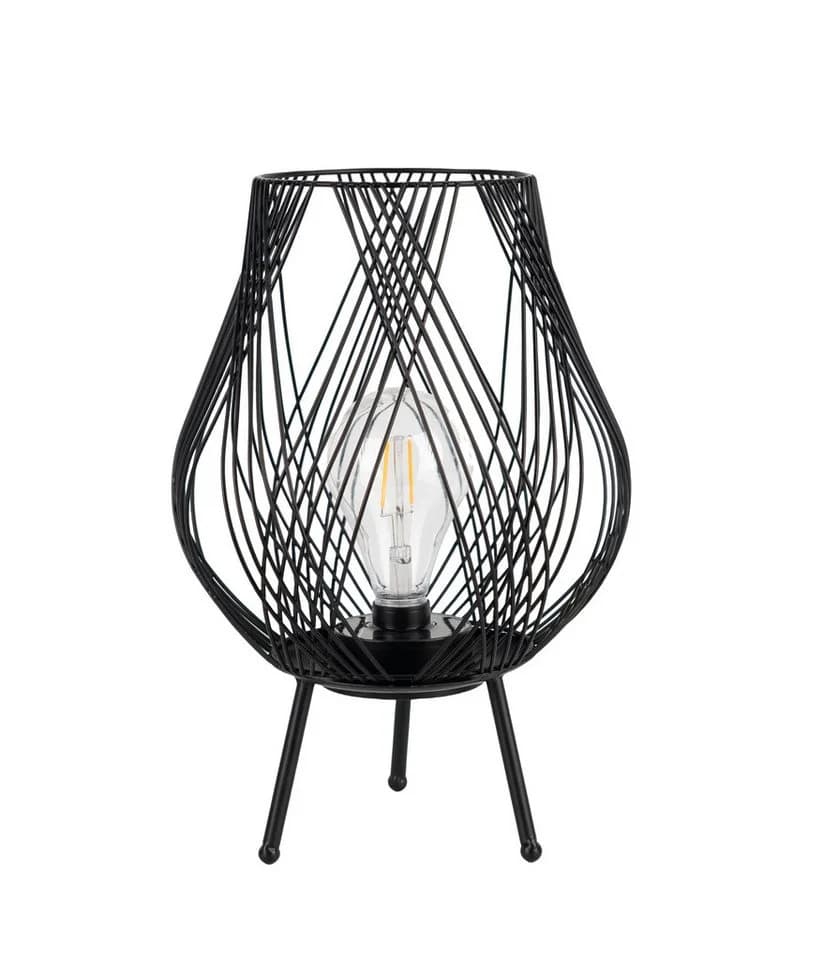 Dehner LED Solarleuchte Romy Gartenlaterne Schwarz Solar - Bild 2