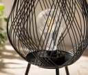 Dehner LED Solarleuchte Romy Gartenlaterne Schwarz Solar Bild 4