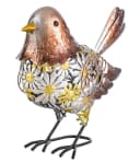 Dehner Gartenfigur Dekofigur Vogel Gelb Eisen Bild 2