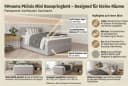 99rooms Boxspringbett Phönix Mini mit Taschenfederkernmatratze und Topper Bild 4