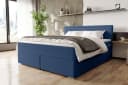99rooms Boxspringbett Phönix Blau mit Matratze & Topper Bild 2