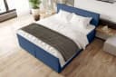 99rooms Boxspringbett Phönix Blau mit Matratze & Topper Bild 3