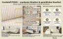 99rooms Boxspringbett Phönix Blau mit Matratze & Topper Bild 5