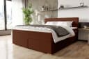 99rooms Boxspringbett Phönix mit Matratze & Topper Terracotta Bild 2