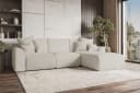 99rooms Ecksofa Gusto L-Form mit Schlaffunktion und abnehmbaren Rückenkissen Bild 1