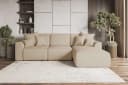 99rooms Ecksofa Gusto L-Form Eckcouch Beige Bild 2