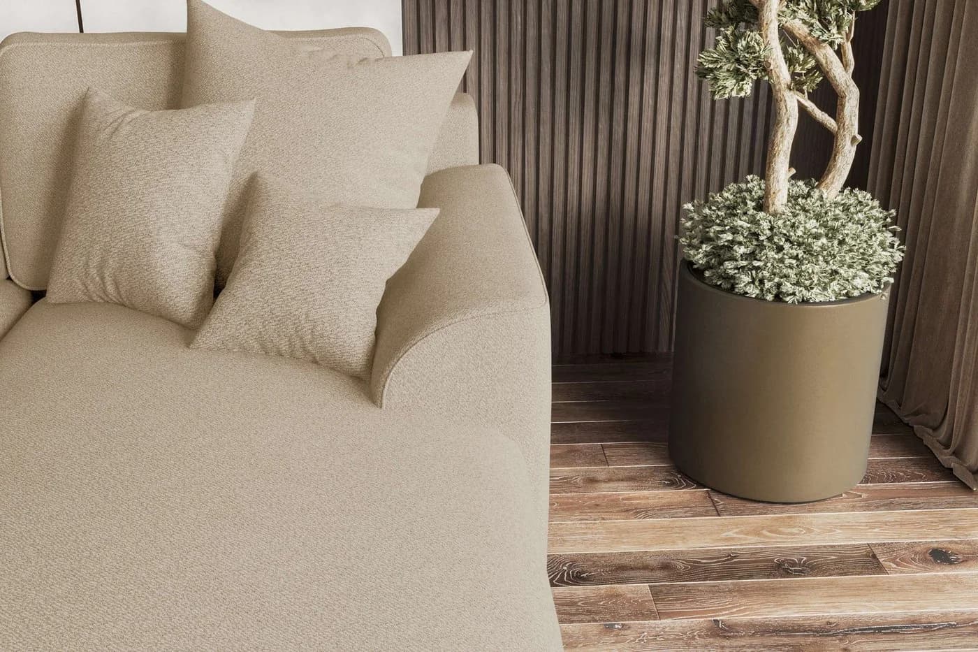 99rooms Ecksofa Gusto L-Form Eckcouch Beige - Bild 4