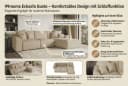 99rooms Ecksofa Gusto L-Form mit Schlaffunktion Salbeigrün Bild 5