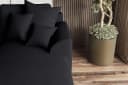 99rooms Ecksofa Gusto L-Form Schwarz mit Schlaffunktion Bild 4
