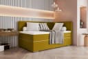 99rooms Boxspringbett Phönix Mini Plus Gelb mit Matratze Bild 1