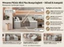 99rooms Boxspringbett Phönix Mini Plus mit Matratze & Topper Bordeaux Bild 4