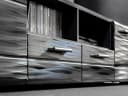 99rooms Wohnwand Delme Set 4-tlg. Schwarz Matt Graphit Hochglanz mit LED Bild 5
