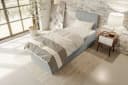 99rooms Boxspringbett Kira Mini Hellgrau mit Topper Bild 3