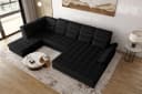 99rooms Wohnlandschaft Toscana U-Form Sofa Strukturstoff NEVE Bild 3