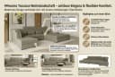 99rooms Wohnlandschaft Toscana U-Form Sofa Strukturstoff NEVE Bild 4
