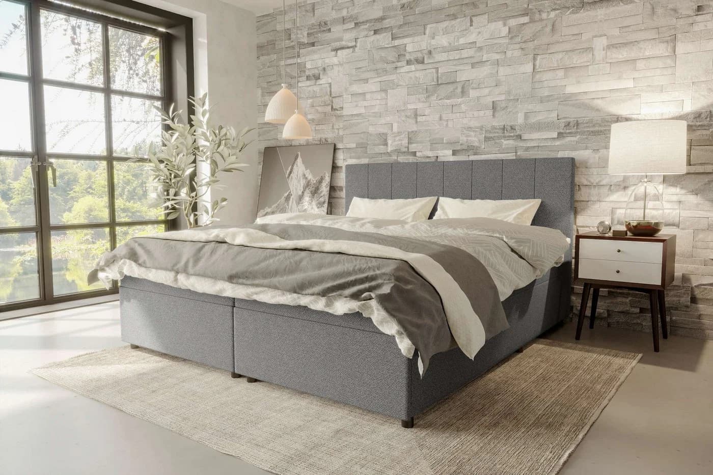 99rooms Boxspringbett Kira mit Topper und Stauraum - Bild 2