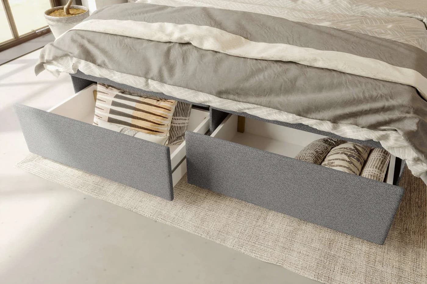 99rooms Boxspringbett Kira mit Topper und Stauraum - Bild 5