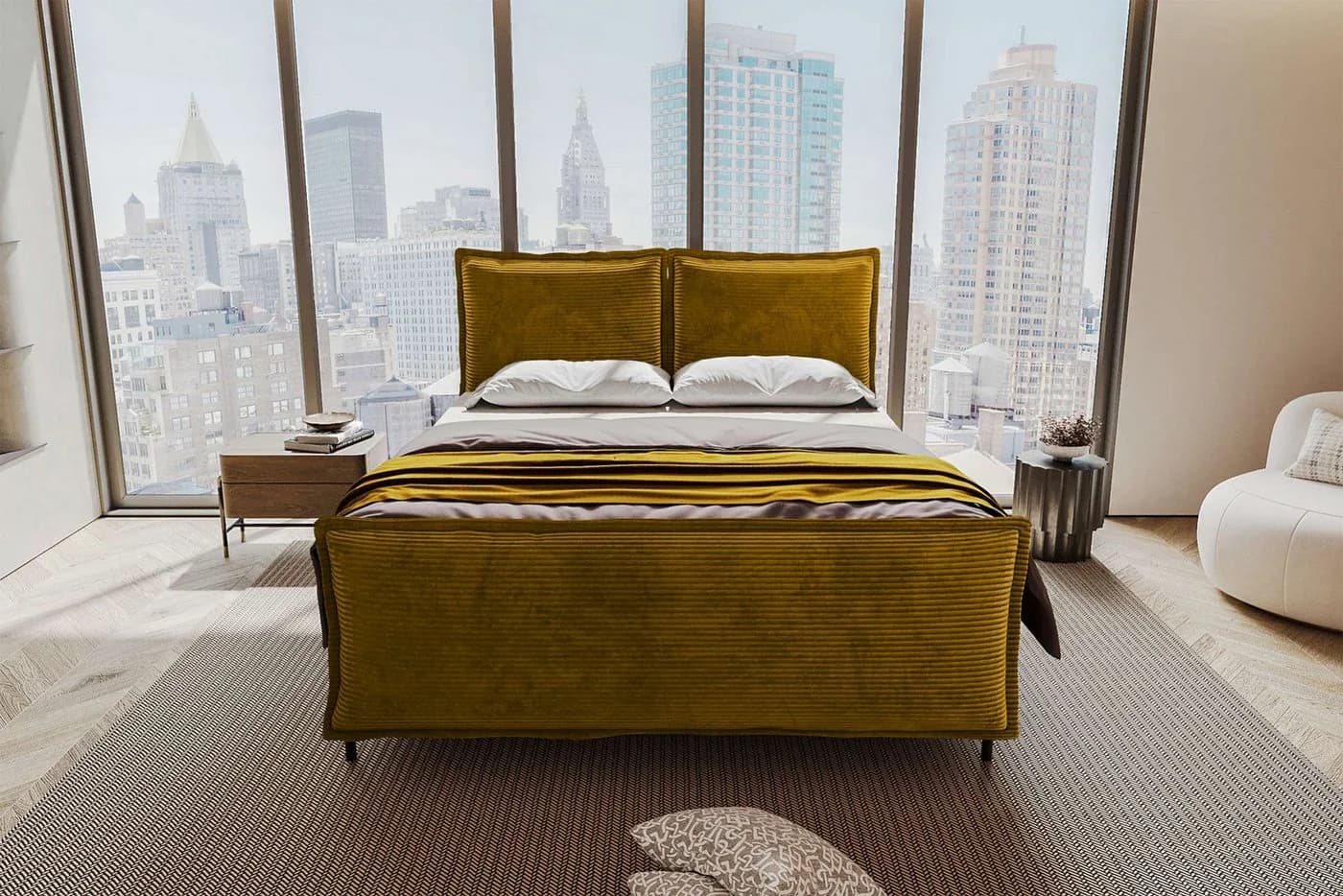 99rooms Boxspringbett Vero Plus mit Topper und Bettkasten