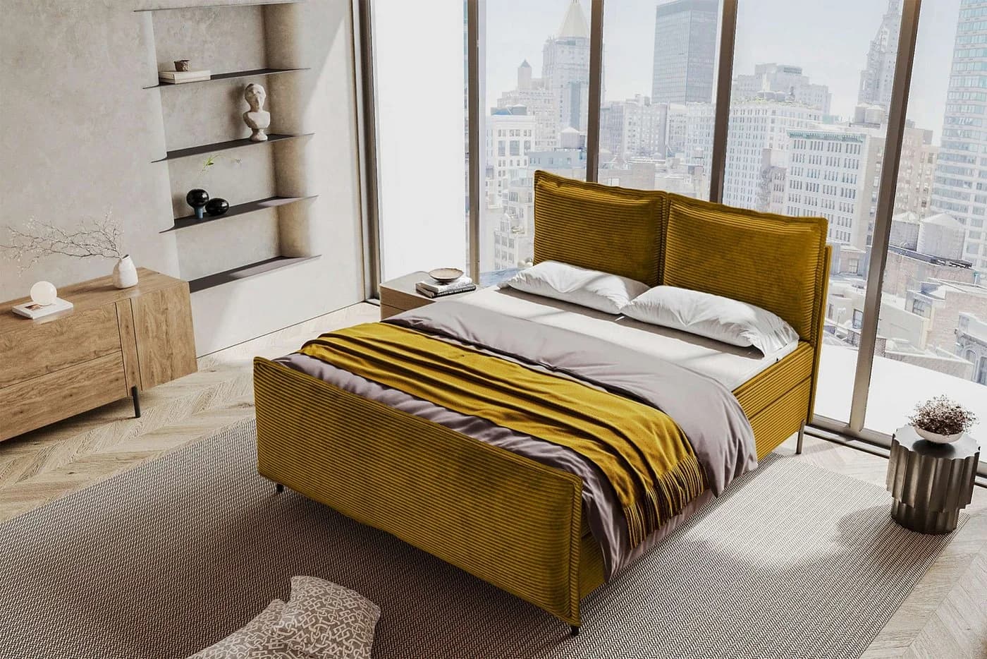 99rooms Boxspringbett Vero Plus mit Topper und Bettkasten - Bild 3