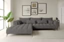 99rooms Ecksofa Ferrano L-Form Chenille EDEN Bild 2